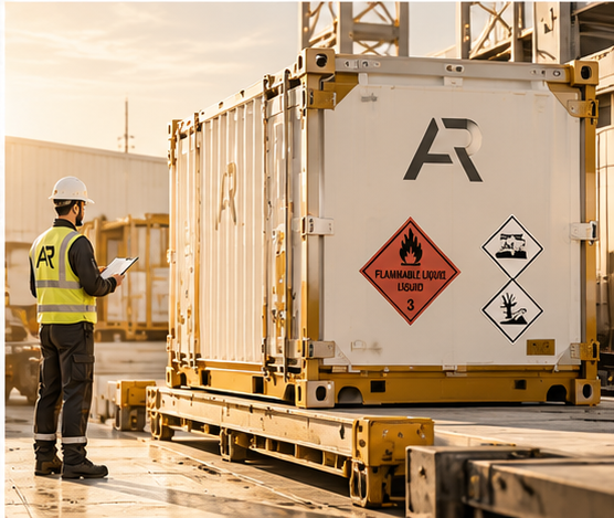 Illustration of Argus dangerous goods cargo handling